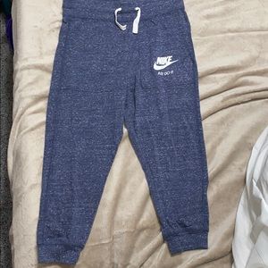 Nike crop sweats